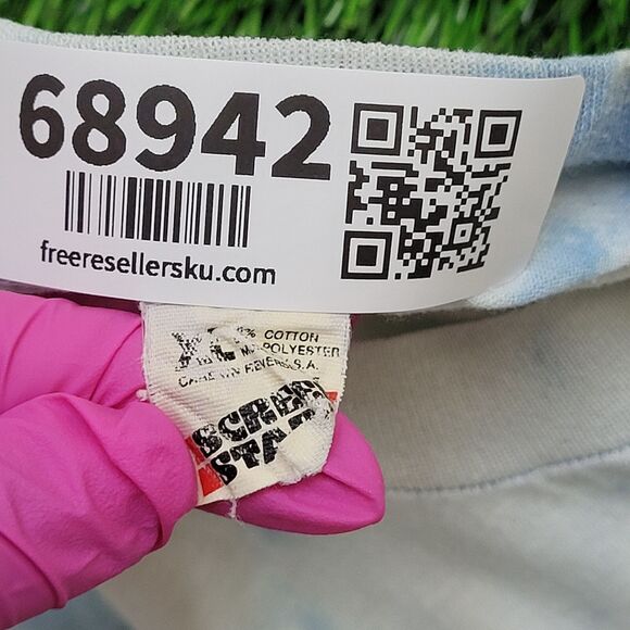 Vintage 80s Screen-Stars Shirt Womens Large 20x24 Bleached - Picture 8 of 14